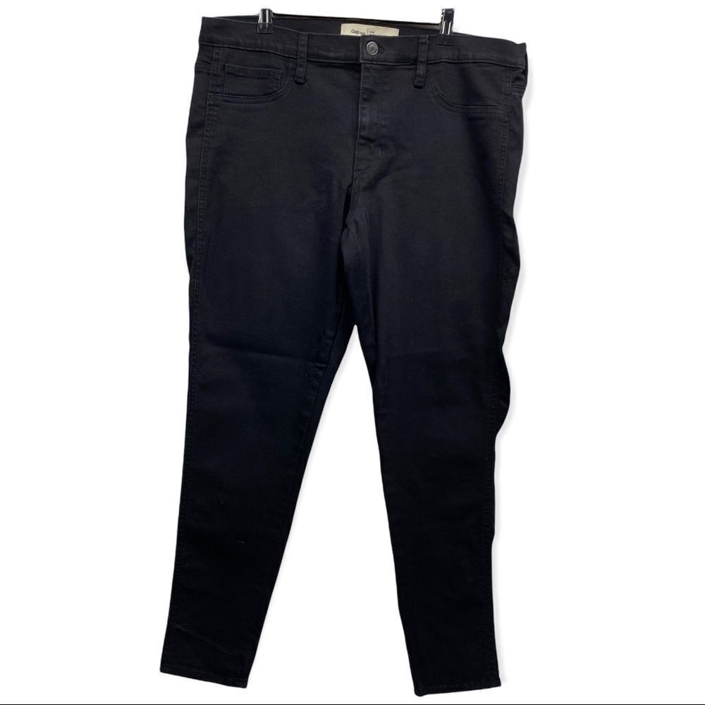 Gap Women's Stretch Black Denim Legging size 33R